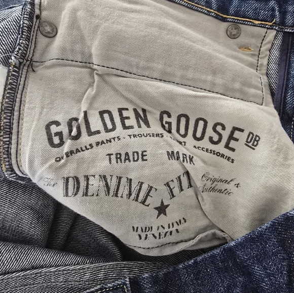 Golden Goose Jeans Size 27 Mid Wash Blue - Picture 7 of 9